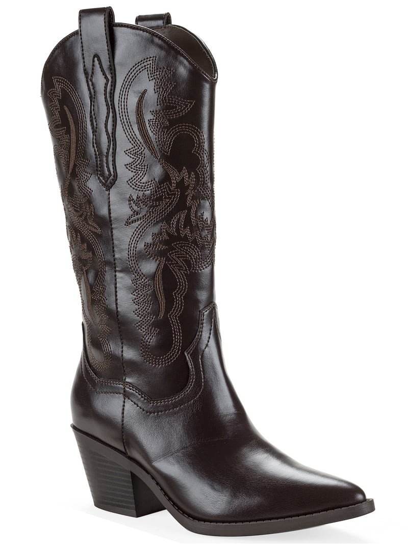 Celebrity Pink's Womens Banxy Cowboy Boots | Walmart (US)