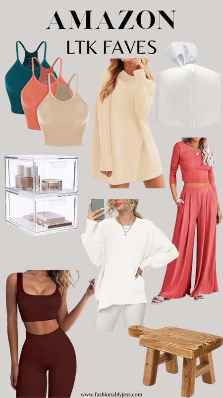 Some top LTK picks from Amazon! Great lounge wear sets and home accessories!  

#LTKSeasonal #LTKstyletip #LTKFind