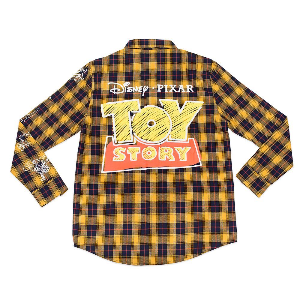 Toy Story Flannel Shirt for Adults by Cakeworthy | shopDisney | Disney Store