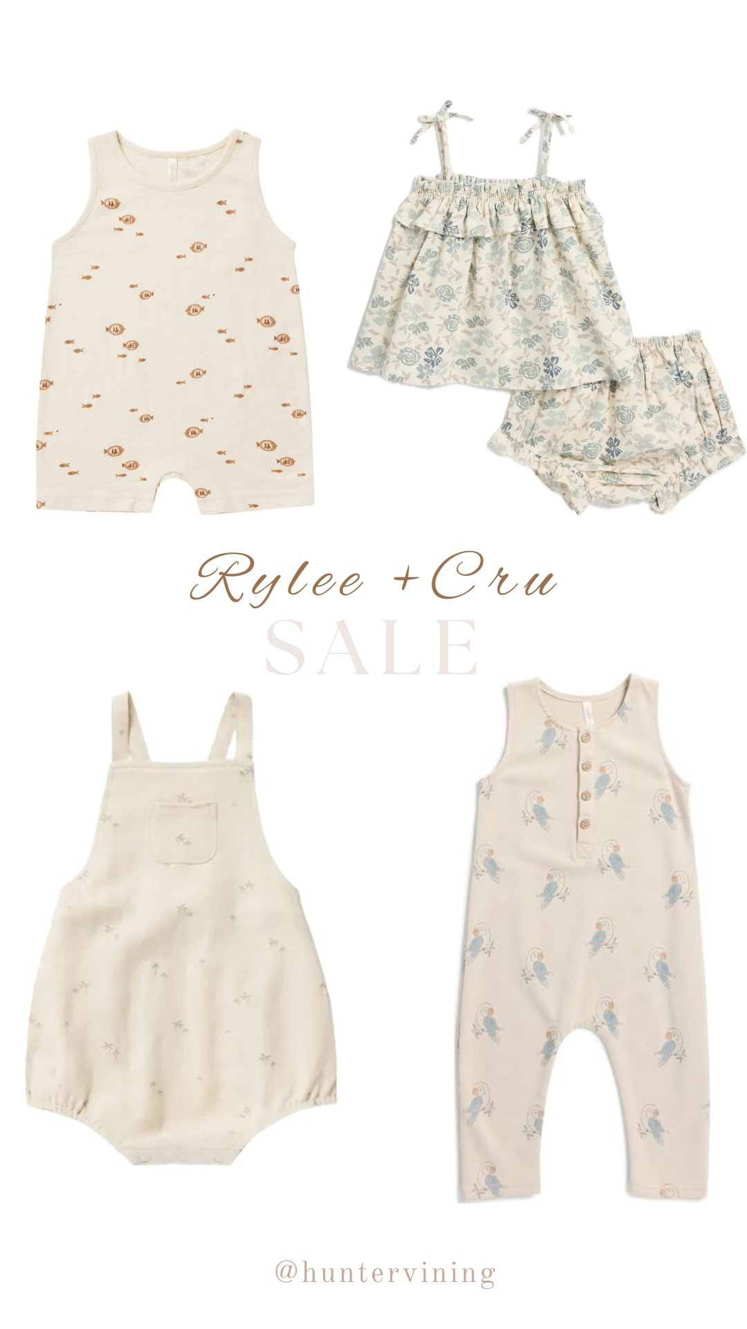 Soft neutrals, sweet prints, and on SALE — the Rylee + Cru drop you don’t want to miss 🧸 perfect for building that dreamy capsule wardrobe for your littles 🤍
#RyleeAndCruSale #LTKBaby #LTKKids #BabyFashion #NeutralBabyStyle #BohoBaby #BoutiqueBabyStyle #LTKSaleAlert #MomLifeStyle #LTKUnder50

#LTKKids #LTKBaby #LTKFamily