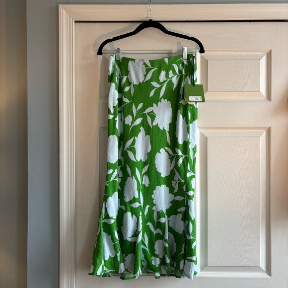 Kate Spade x Target Green Floral Skirt | Poshmark