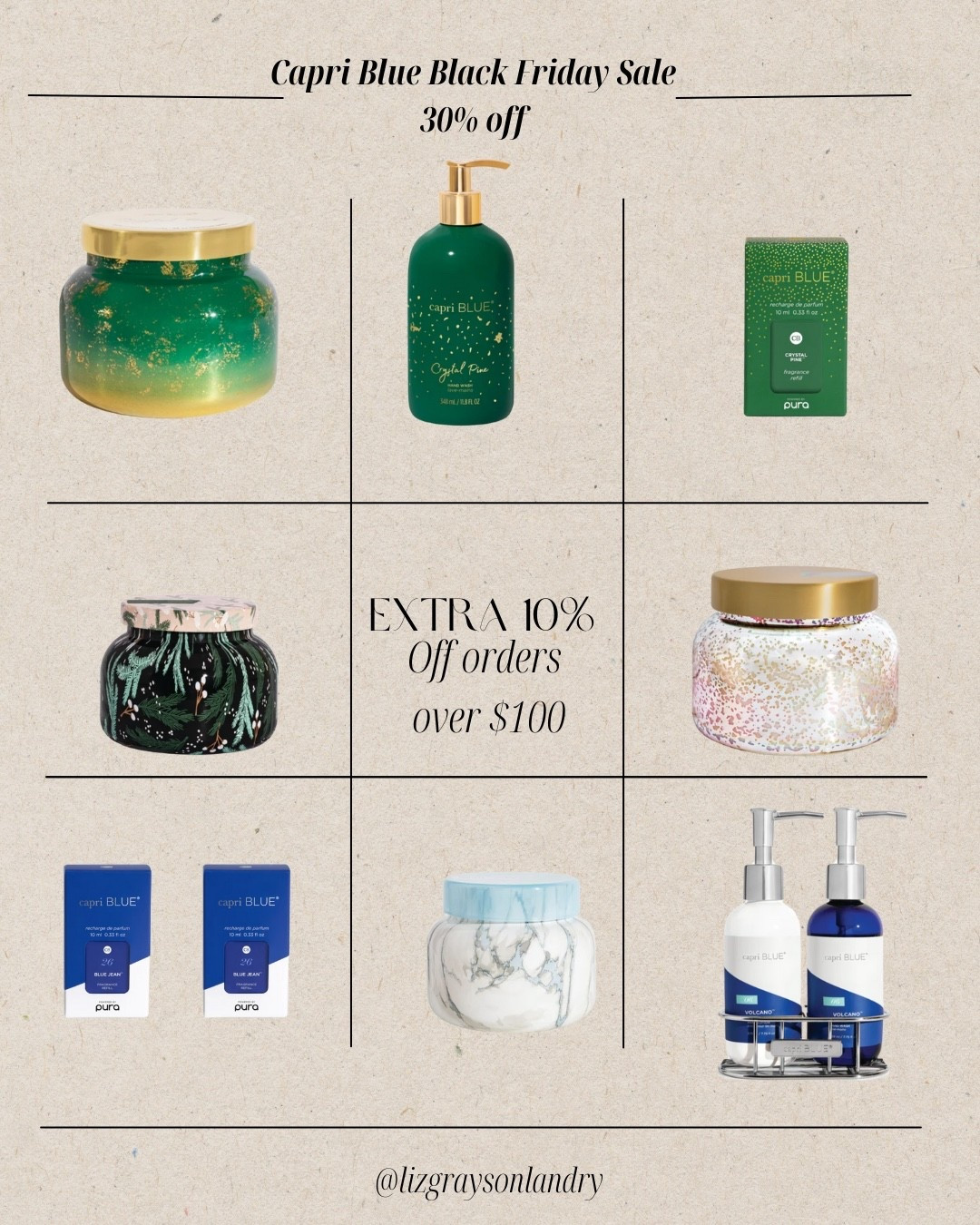 Capri blue BLACK FRIDAY IS HERE!

30% off sitewide
+
10% off orders $100+



#LTKGiftGuide #LTKCyberWeek #LTKHoliday