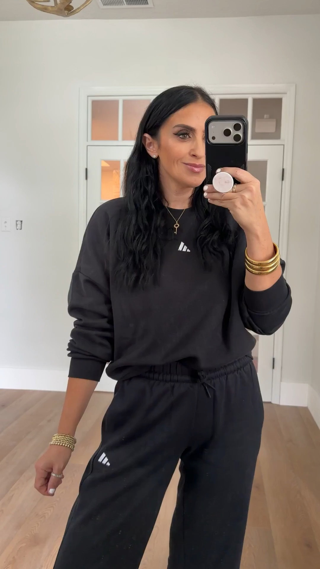 Adidas top now $27 originally $45 with code extra