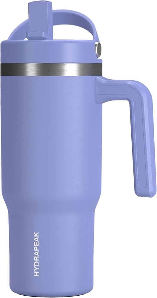 Hydrapeak Kids Voyager 18 oz Tumbler with Handle and Flip-Up Straw Lid | Spill Proof and Leak Res... | Amazon (US)