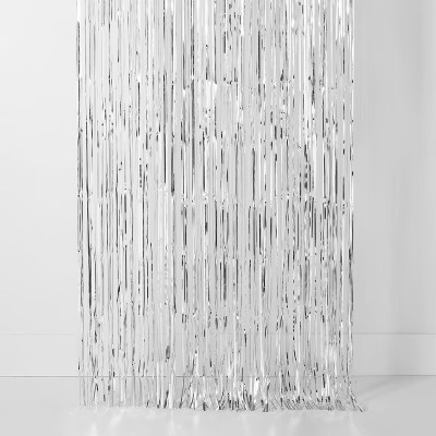 Fringe Backdrop Silver - Spritz™ | Target