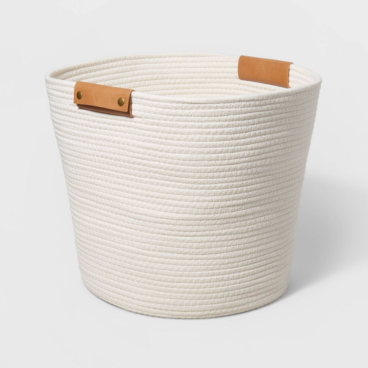 Decorative Coiled Rope Basket Cream - Brightroom™ | Target