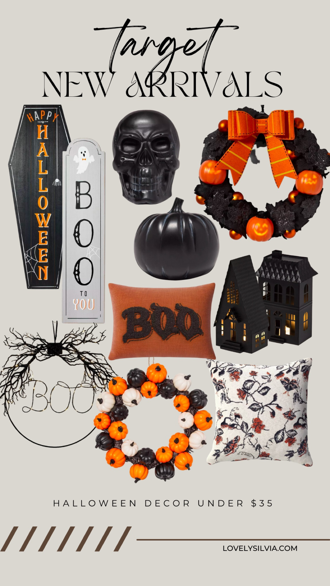 Halloween decor under $35!

Halloween decor, Halloween home decor, Halloween finds, Halloween pumpkin, Halloween wreaths, Halloween porch sign, Halloween pillows

#LTKhome #LTKunder50 #LTKSeasonal