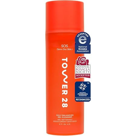 Tower 28 SOS Rescue + Relief Unscented Body Wash - Gentle + Moisturizing Shower Gel with Sodium H... | Amazon (US)