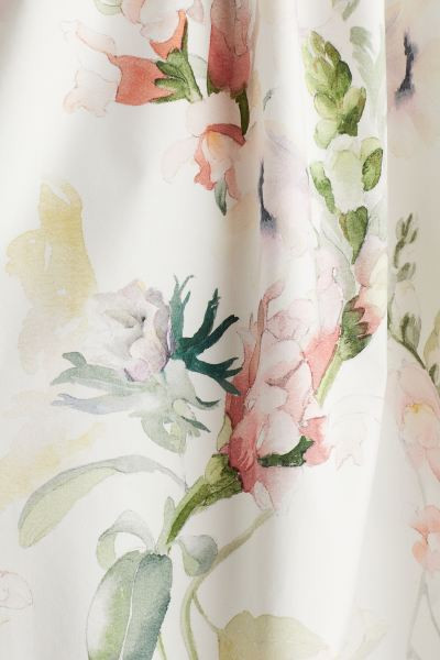 Off-the-shoulder Poplin Dress | H&M (US + CA)