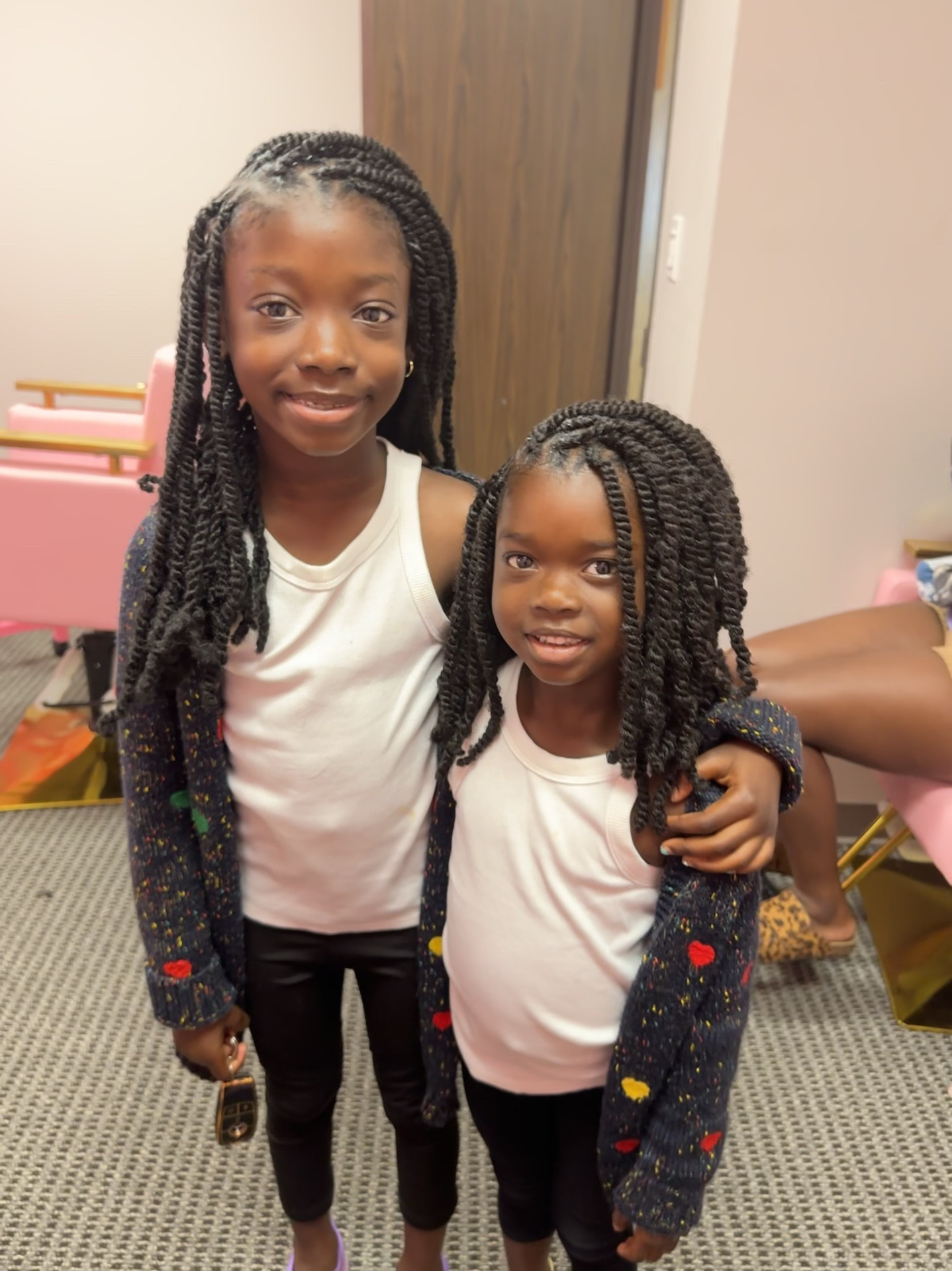 Linah and Layla sporting their new locks!

#LTKStyleTip #LTKKids #LTKBacktoSchool