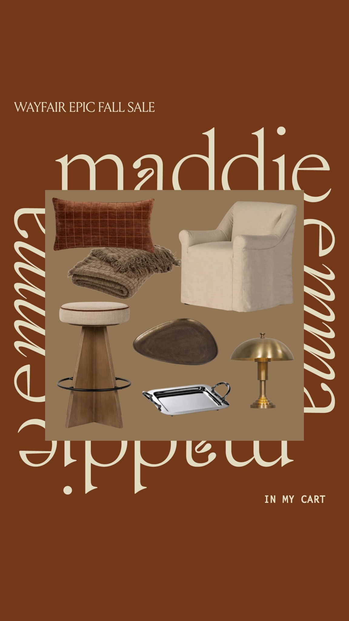 Wayfair’s Epic Fall Sale picks in my cart! 

Up to 70% off with free and easy shipping over $35 

@wayfair #wayfair #wayfairpartner

#LTKHome #LTKSaleAlert