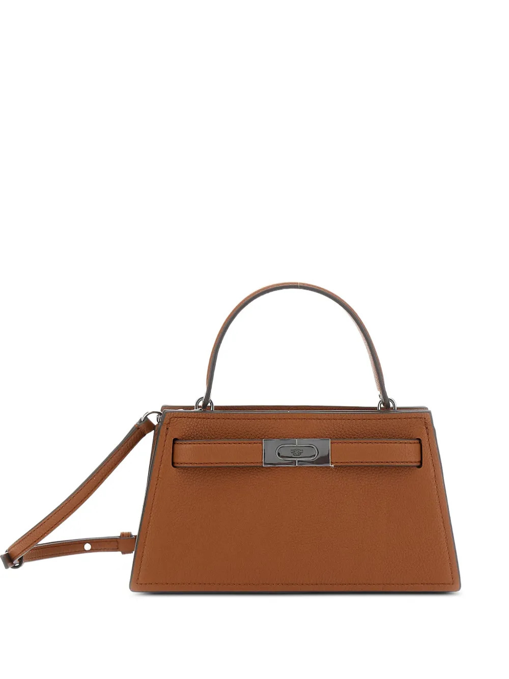 Tory Burch mini Lee Radziwill tote bag - Brown | Farfetch Global