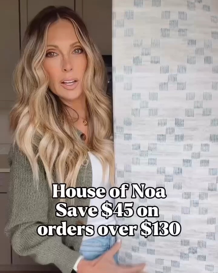 An amazing deal on the Shop app... get $45 off order of $130 or more on House of Noa kitchen mats, bath rugs or play mats. 

@shopapp #shopapppartner