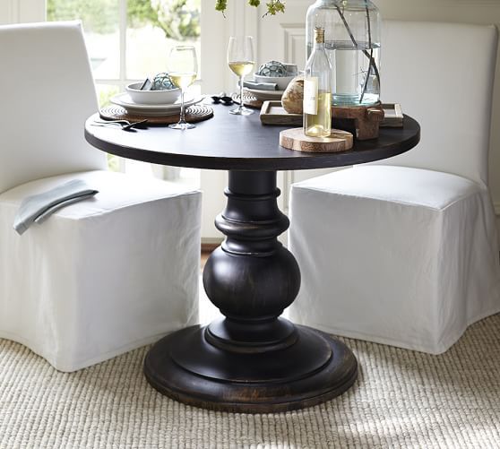 Dawson Pedestal End Table | Pottery Barn (US)