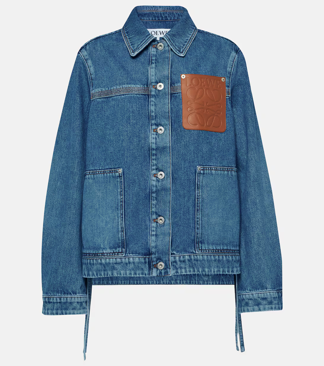 Anagram denim jacket | Mytheresa (INTL)