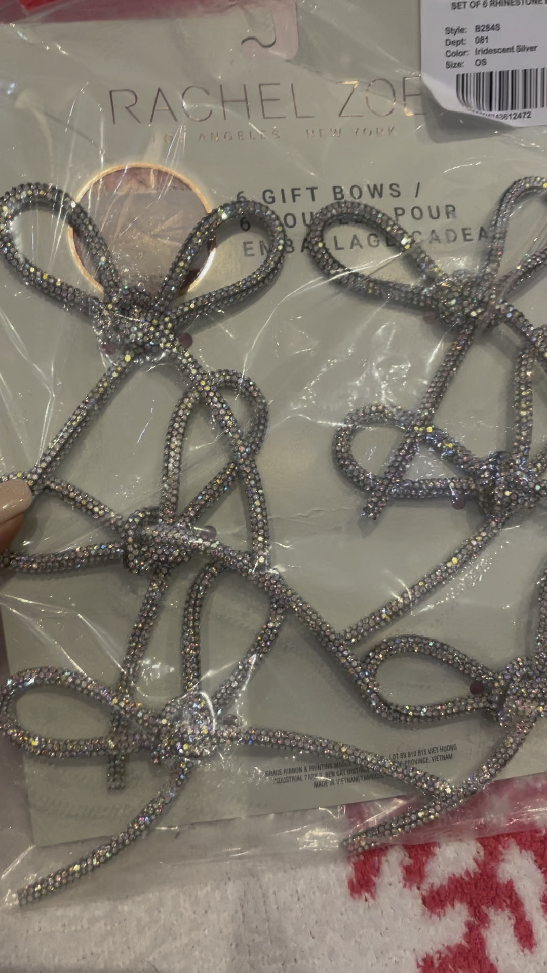 So pretty! Use on your tree or for decor around the house or on packages- beautiful bows #bows 

#LTKGiftGuide #LTKHoliday #LTKSeasonal