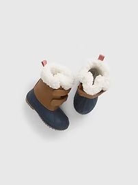 Toddler Sherpa-Lined Duck Boots | Gap (US)