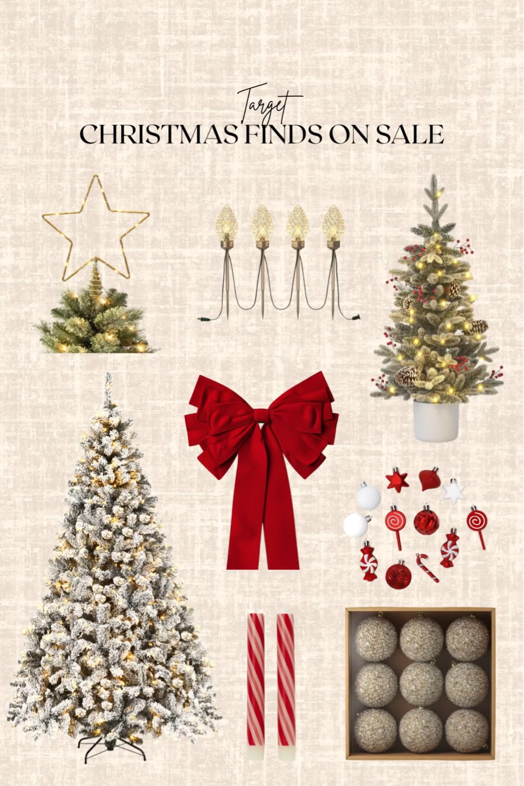 Target Christmas Finds on Sale! 

Christmas tree, bows, ornaments, tree topper, candle, led bulb

#LTKHome #LTKHoliday #LTKSeasonal