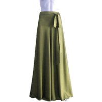 Moss Green Maxi Skirt. Bridesmaid. Skirt Long Evening Silk Floor Length | Etsy (US)