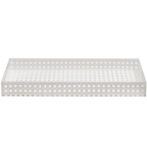 Reed Vanity 14.5" x 7.5" Acrylic Tray | One Kings Lane