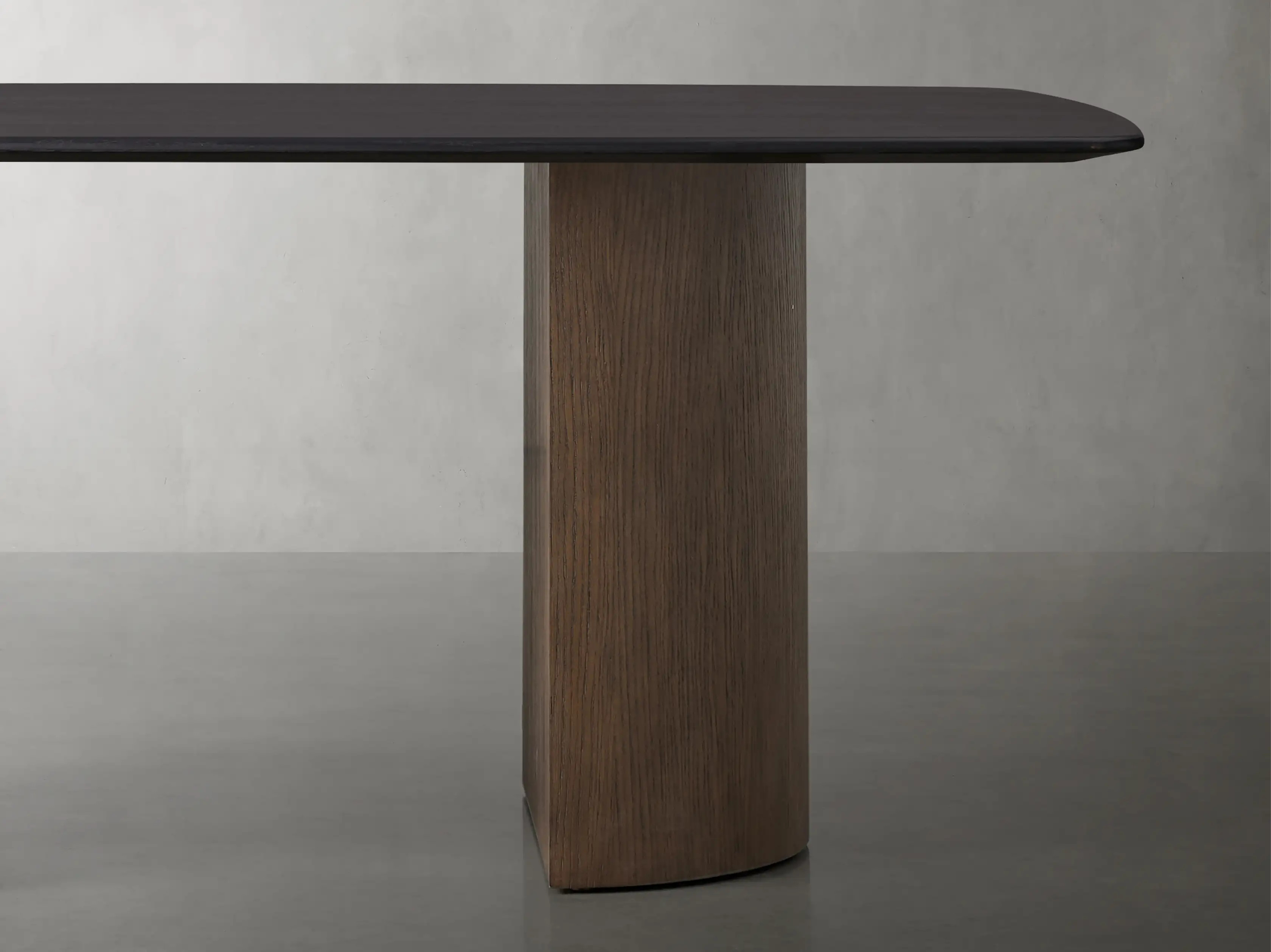 Saint Germain Wood Dining Table with Dauphine Base | Arhaus