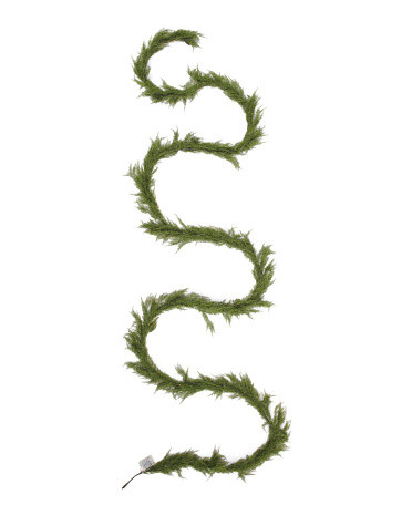 20ft Real Touch Led Faux Pine Garland | TJ Maxx