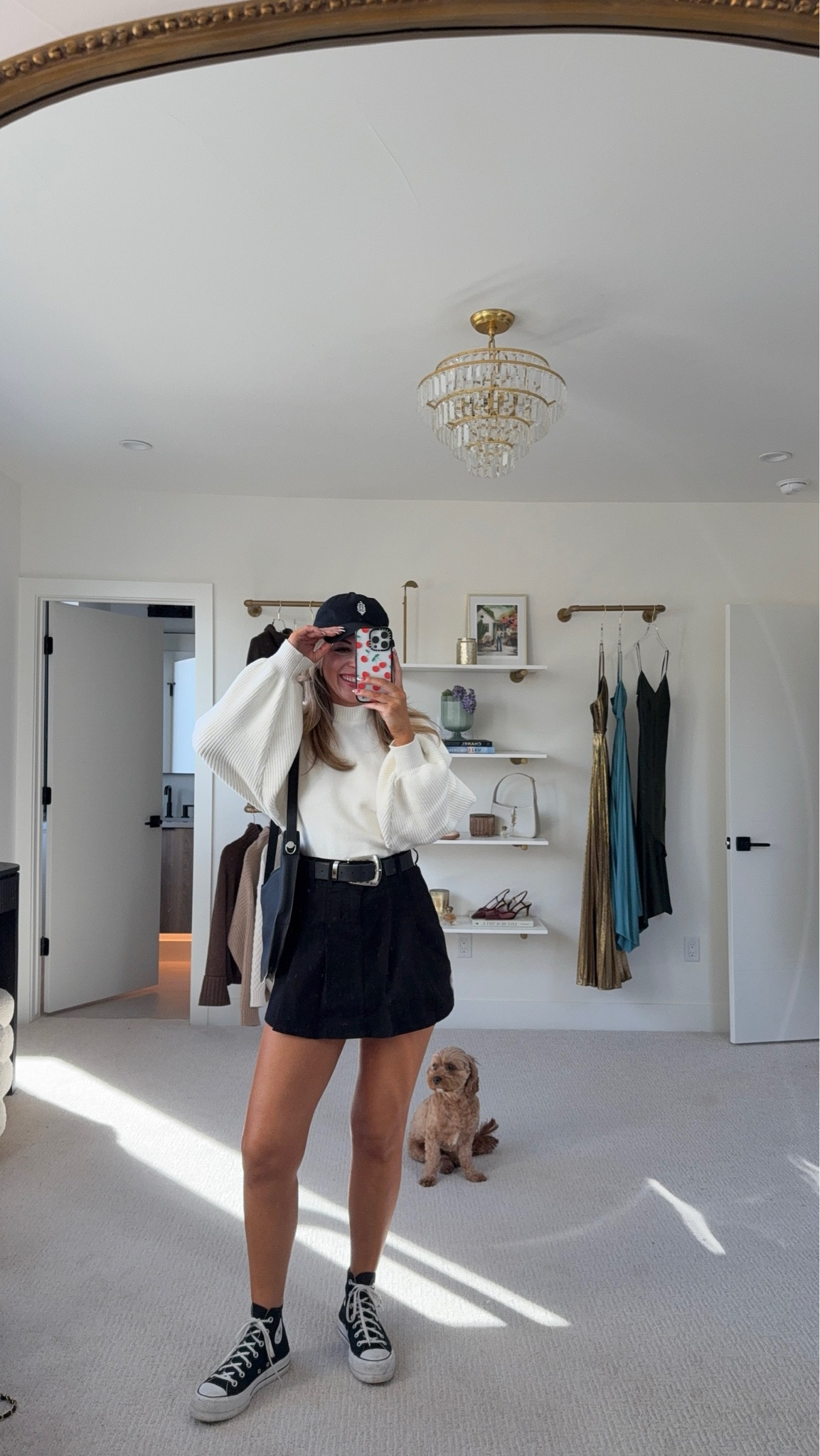 Walmart affordable fall capsule wardrobe cream sweater with black skirt 

Wearing a small in sweater sizes down to xs in skirt. 


#LTKWorkwear #LTKFindsUnder50 #LTKSeasonal