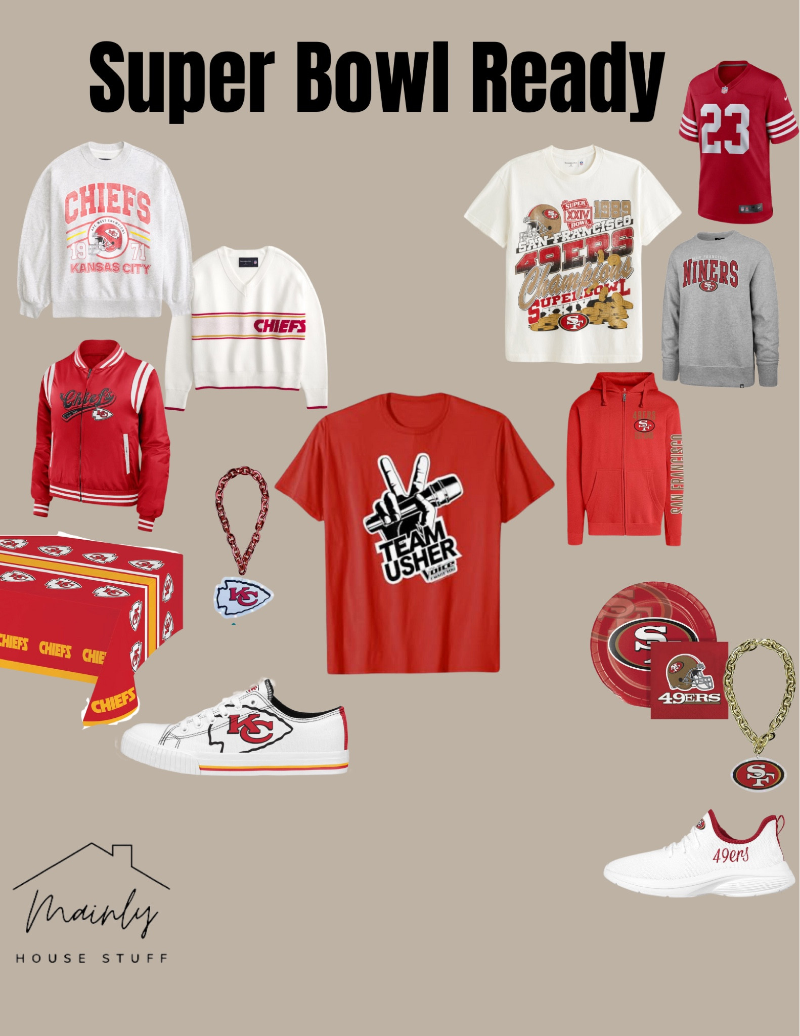 Whoever you're rooting for, do it in style #Superbowl #football

#LTKSeasonal #LTKparties #LTKstyletip