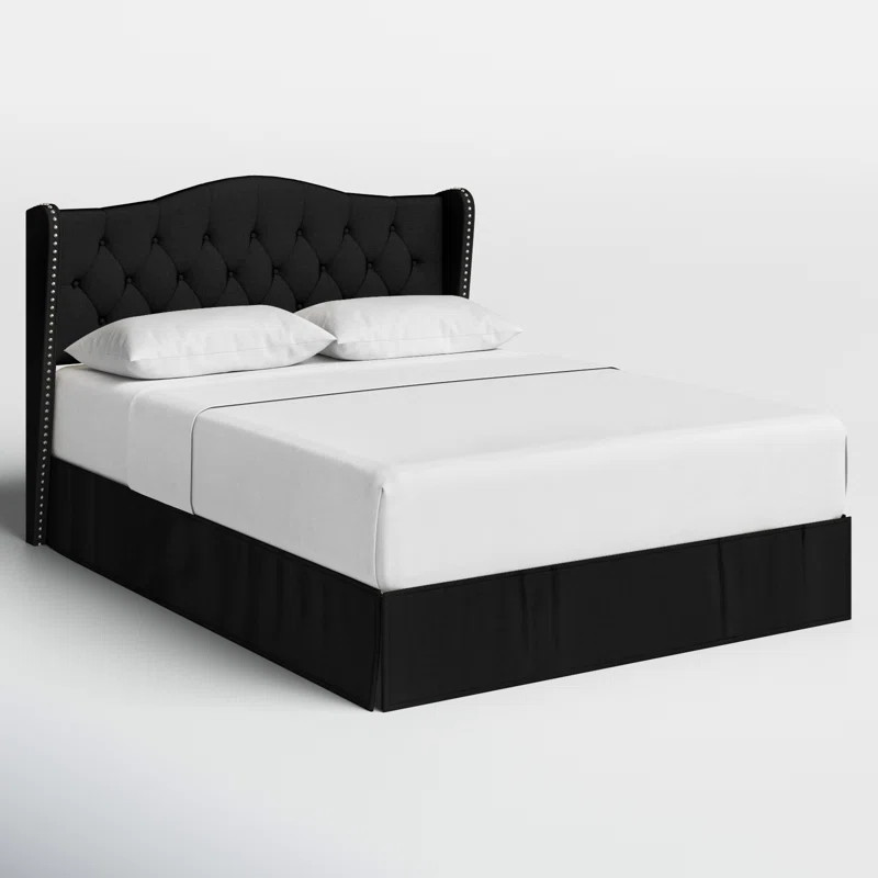Knott Upholstered Wingback Storage Bed | Wayfair North America