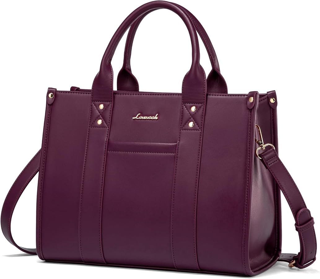 LOVEVOOK Purse for Women Leather Tote Bag Purse and Handbags, Satchel Shoulder Crossbody Top Hand... | Amazon (US)