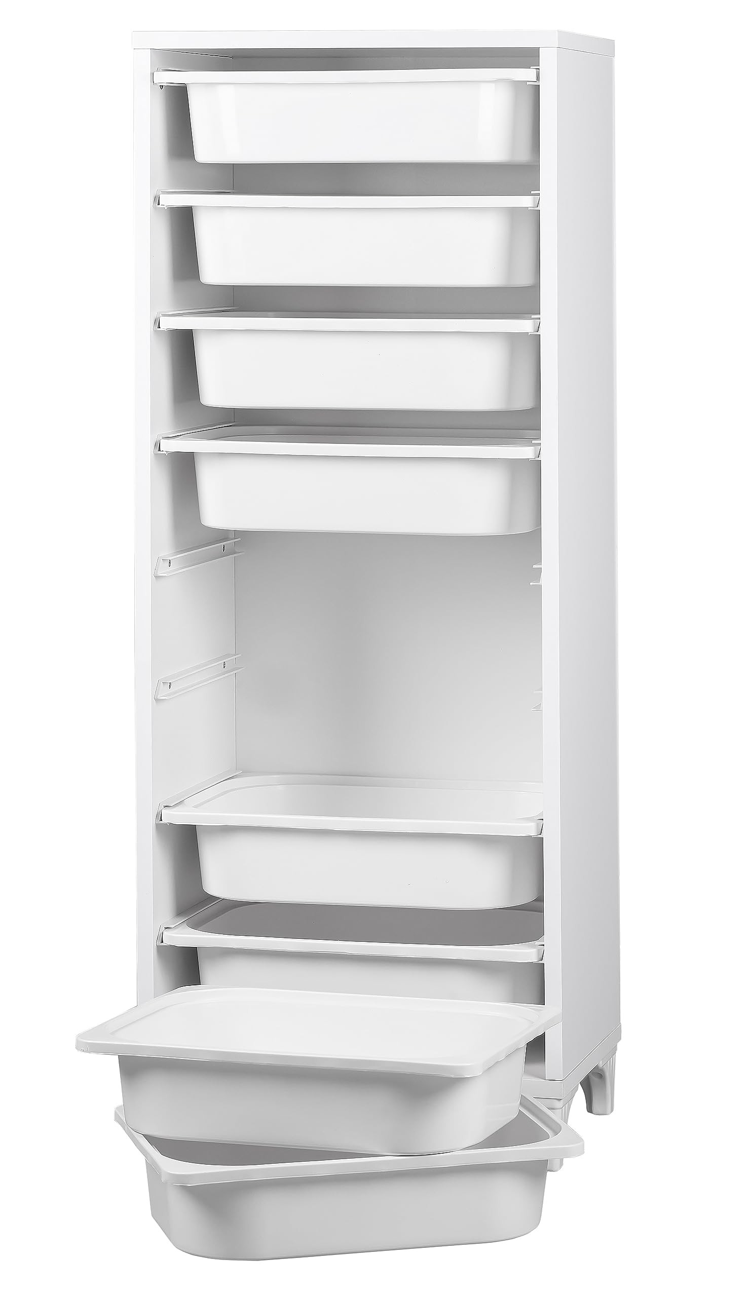 Comfyt White Dresser, Closet Organizers and Storage, Storage Cabinet Bins, Drawers, 8 Shelf Wood ... | Amazon (US)