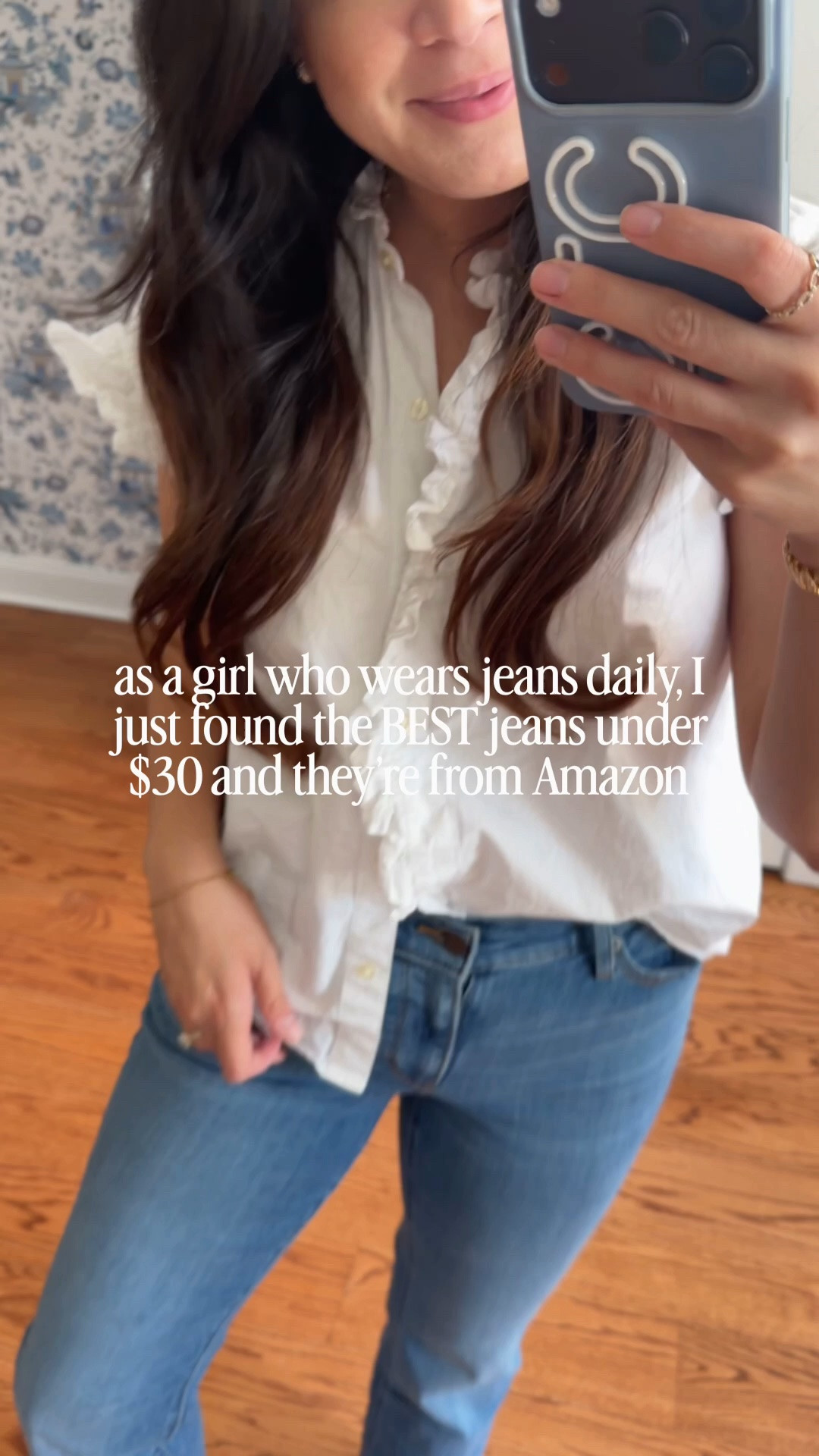These fit true to size! Say hi to my new favorite & best jeans ever - the Levi’s Women’s Classic Bootcut Jeans in the most classic blue jeans wash called “Stay Put” 🩵 grab them on Amazon for under $30.

#LTKSaleAlert #LTKgrwm #LTKootd