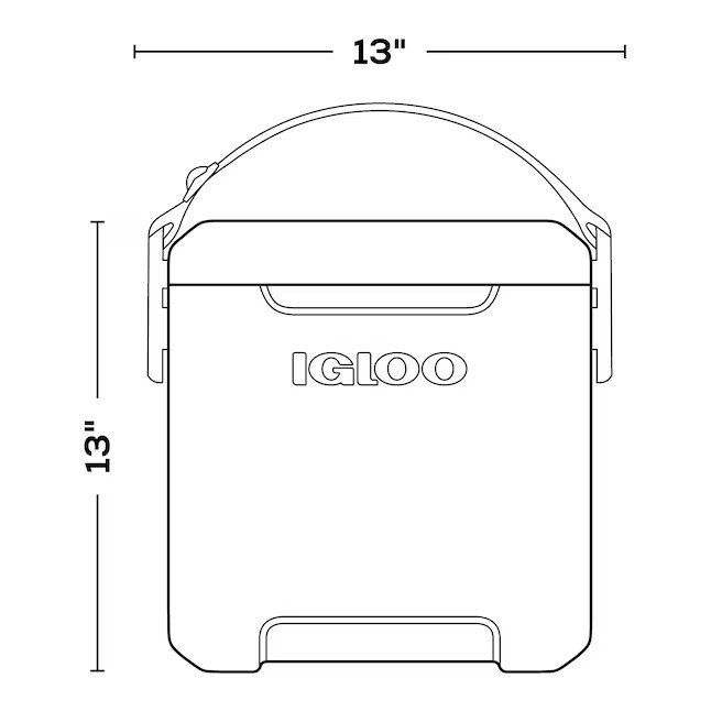 Igloo Tag Along Blush 11-Quart Insulated Personal CoolerItem #3799491Model #00032659Shop Igloo848... | Lowe's