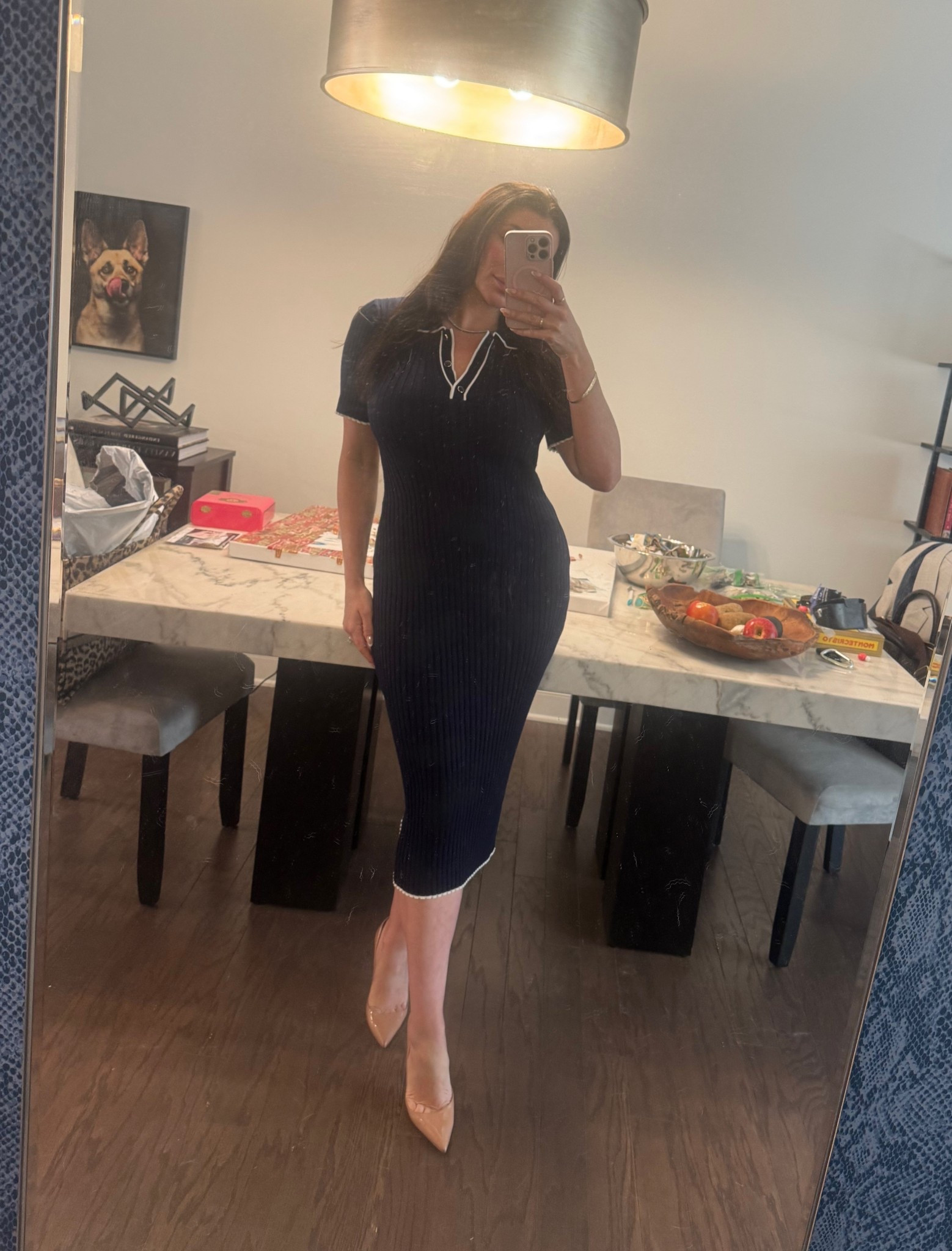 Excuse my crafts in the back, but this is THE perfect Fall everything dress! Runs large, I’m in XS

#LTKFindsUnder100 #LTKWorkwear #LTKMidsize