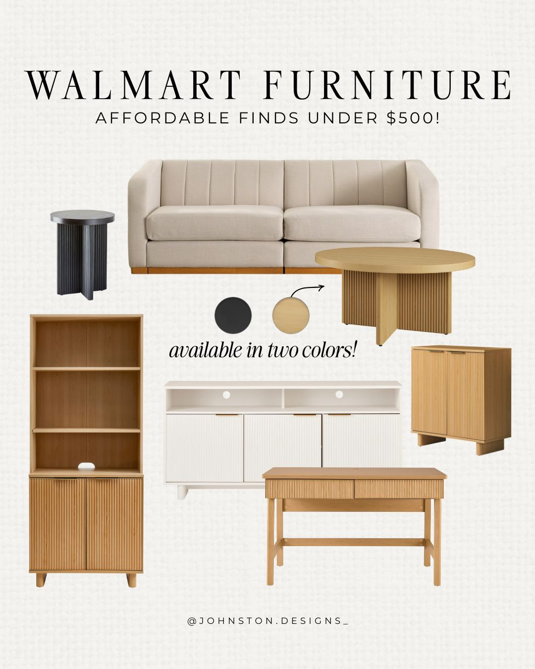Walmart home favorites from the Better Homes & Gardens Lillian collection! Affordable home furnishing, furniture finds, decor, light oak honey, black, sofa, white,  living room, bedroom, cabinet, Walmart finds.

 

 #LTKHome