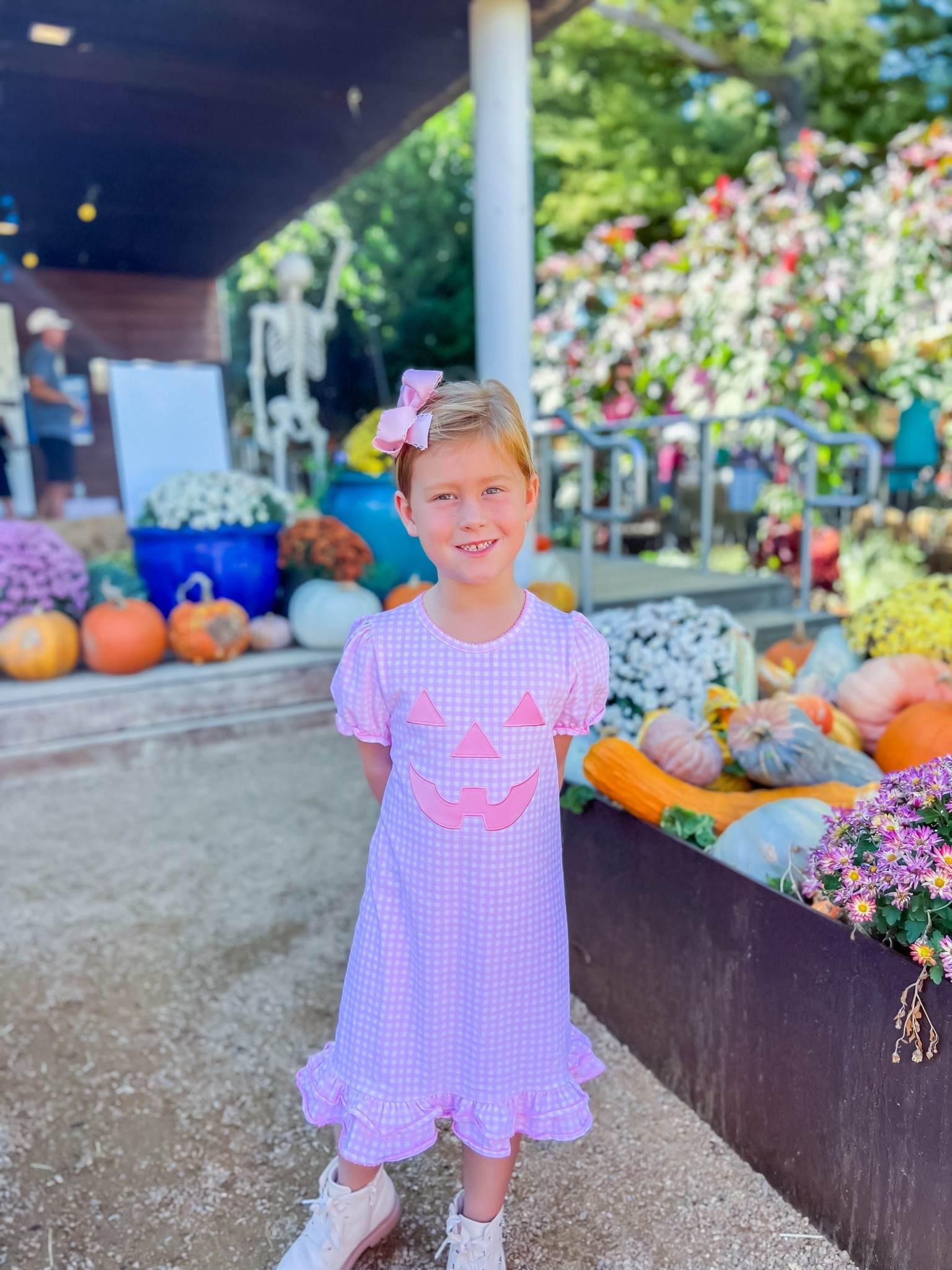 The cutest pumpkin in the patch! 🎃 We loved visiting over the weekend. Her dress is on sale for under $25  

#LTKHalloween #LTKKids