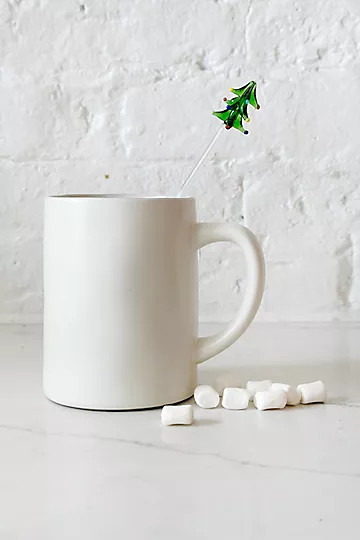 Old Flame Candle Co. Vintage 1940s  Hand-Blown Holiday Art Glass Swizzle Sticks | Anthropologie (US)