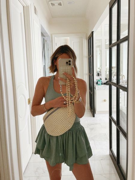 Amazon romper fits tts. This crossbody bag is so cute for summer 