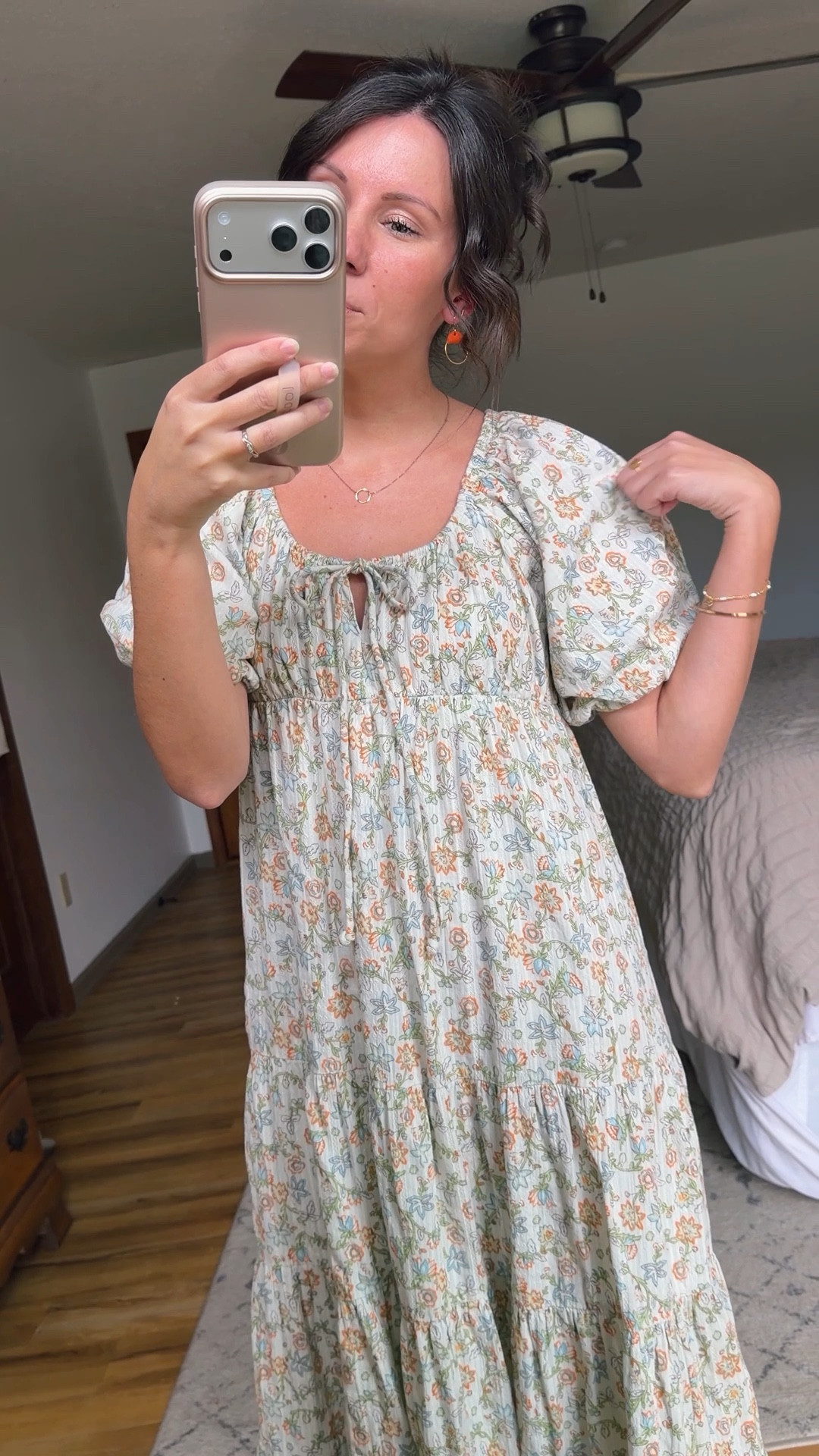 Wearing xs in my dress (also own in green in xxs and love that fit too!) and xs in my cashmere cardigan (love it! It’s $$$ tho so I also linked some similar pieces). Wearing size 6 in my boots!

My earrings are from Bee Marie Market. Love them! So pretty!



#LTKgrwm #LTKPetite #LTKSeasonal