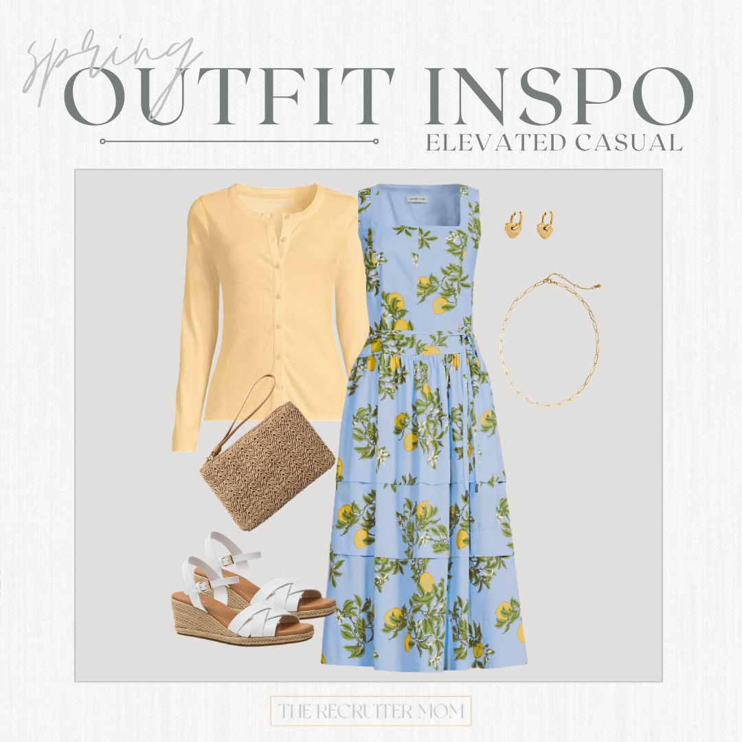 Lands End Lemon Print Spring Dress #springoutfit #springcasual #mothersdaylook 

 

#LTKMothersDay #LTKSeasonal #LTKOver40