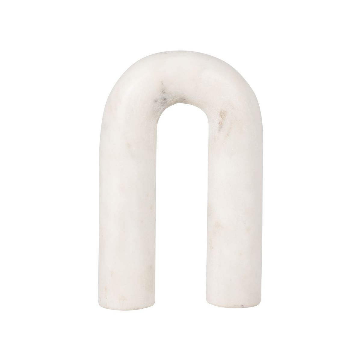 Sagebrook Home 8" Arched Marble Sculpture - White Horseshoe Shaped Decorative Table Accent for Ho... | Target
