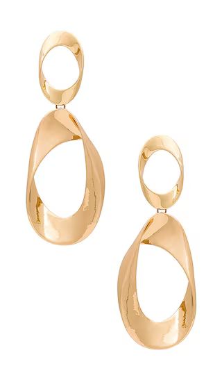 Sculptera Earrings in Gold | Revolve Clothing (Global)