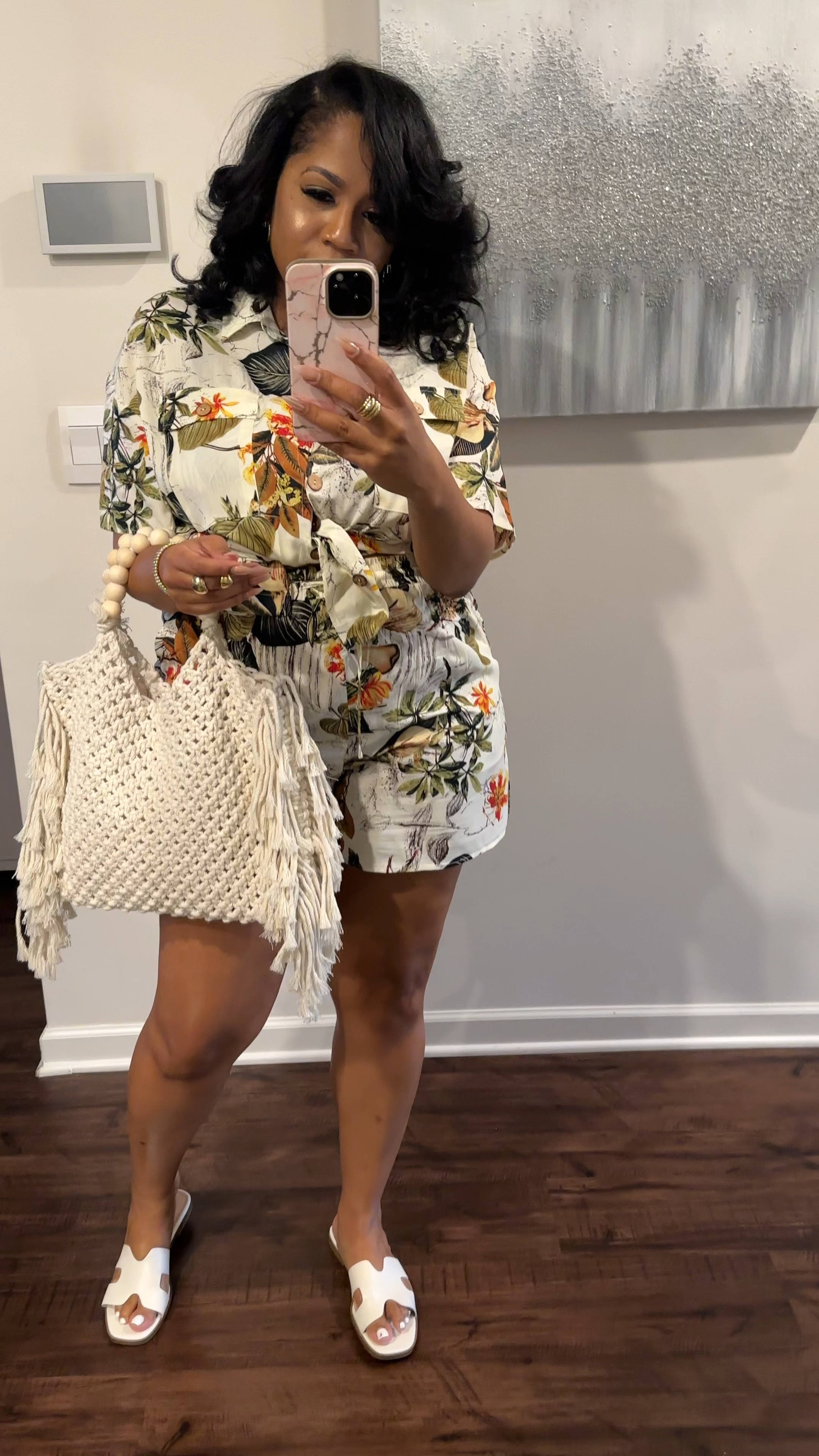 Cute Vacay Outfits 
I’m a 14-16 
Shorts are XL, Top is a size Large 
Shoes run true 

#LTKtravel #LTKover40 #LTKstyletip