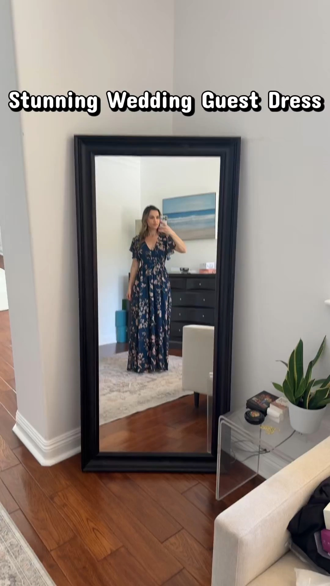 Elegant Wedding Guest Dress Look 💐✨ Step into effortless elegance with this stunning floral midi dress—perfect for weddings, garden parties, and special occasions. The soft flowy silhouette, flattering cinched waist, and romantic navy + gold floral print create a timeless, feminine look that feels both elevated and comfortable. Pair it with delicate heels and a glass of white wine for the ultimate chic wedding guest vibe 🍷💙 This is the kind of dress that turns heads without trying too hard—classic, classy, and endlessly wearable for spring and summer events. #weddingguestdress #weddinggueststyle #elegantstyle #floraldress #springoutfits #summerstyle #amazonfashion #amazonfinds #ltkstyle #femininefashion #classyoutfit #chicstyle #outfitinspo #gardenwedding #romanticstyle #mididress #fashioninspo #affordablefashion #styleinspiration #dressinspo #weddingseason #springfashion #summeroutfitideas #whatiwore #styleguide #ootd #fashionblogger #effortlessstyle #timelessfashion #floralprint 

 