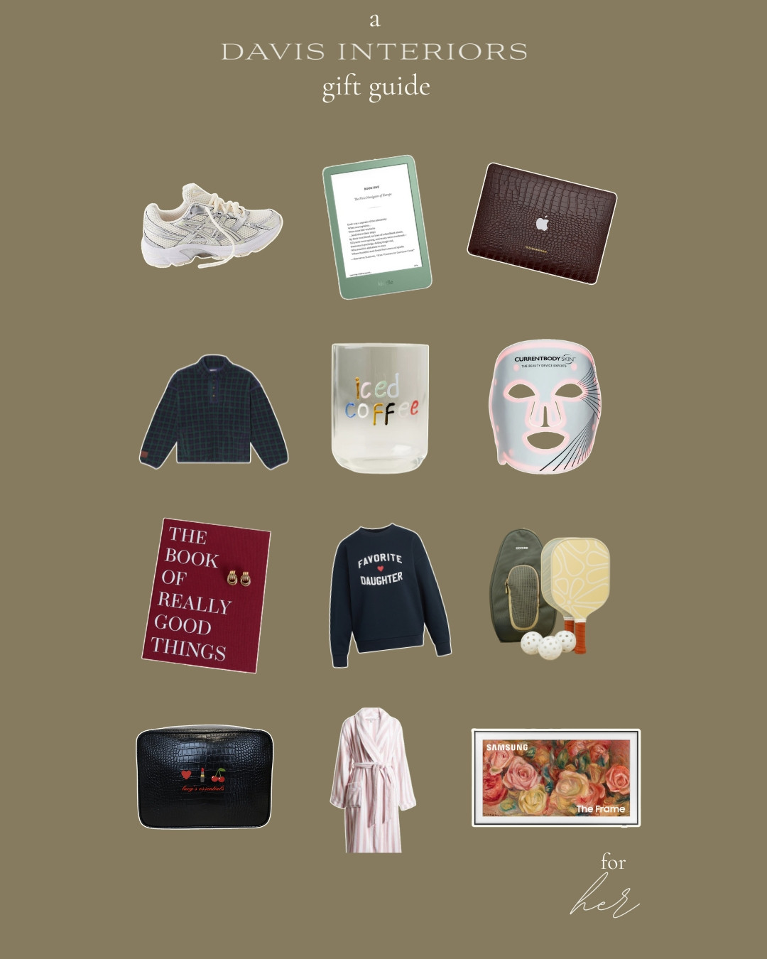 A Davis Interiors Gift Guide for her! 

 #LTKCyberWeek #LTKGiftGuide #LTKHoliday