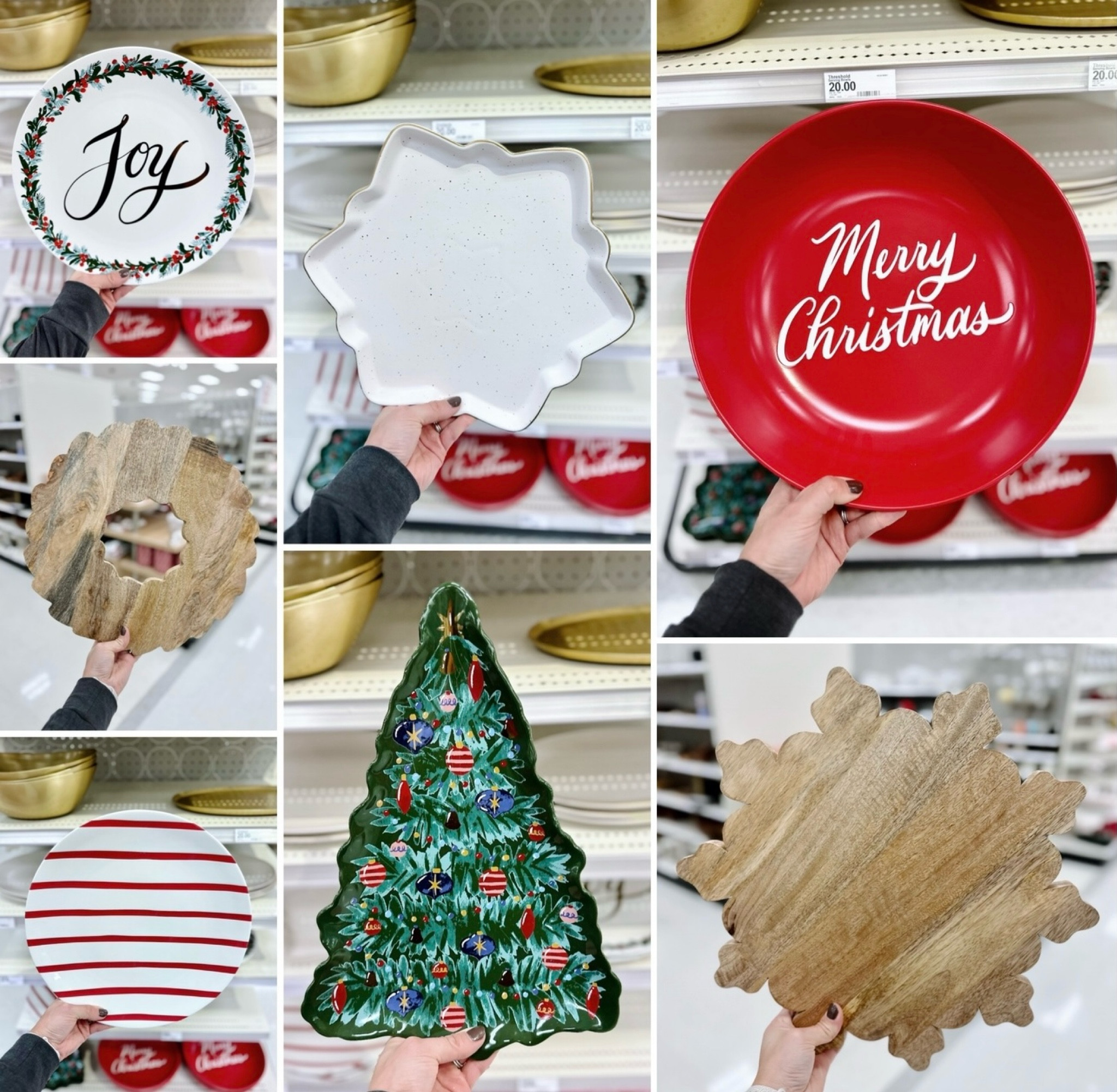 Be the hostess with the mostess this Holiday season with these Holiday Serving Bowls, Plates, + Wooden Trays from Threshold 👏🏼👏🏼🎄

#LTKGiftGuide #LTKparties #LTKHoliday