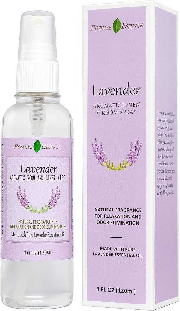Lavender Room and Pillow Spray, Natural Aromatherapy Sleep Spray with Lavender Essential Oil for ... | Amazon (US)
