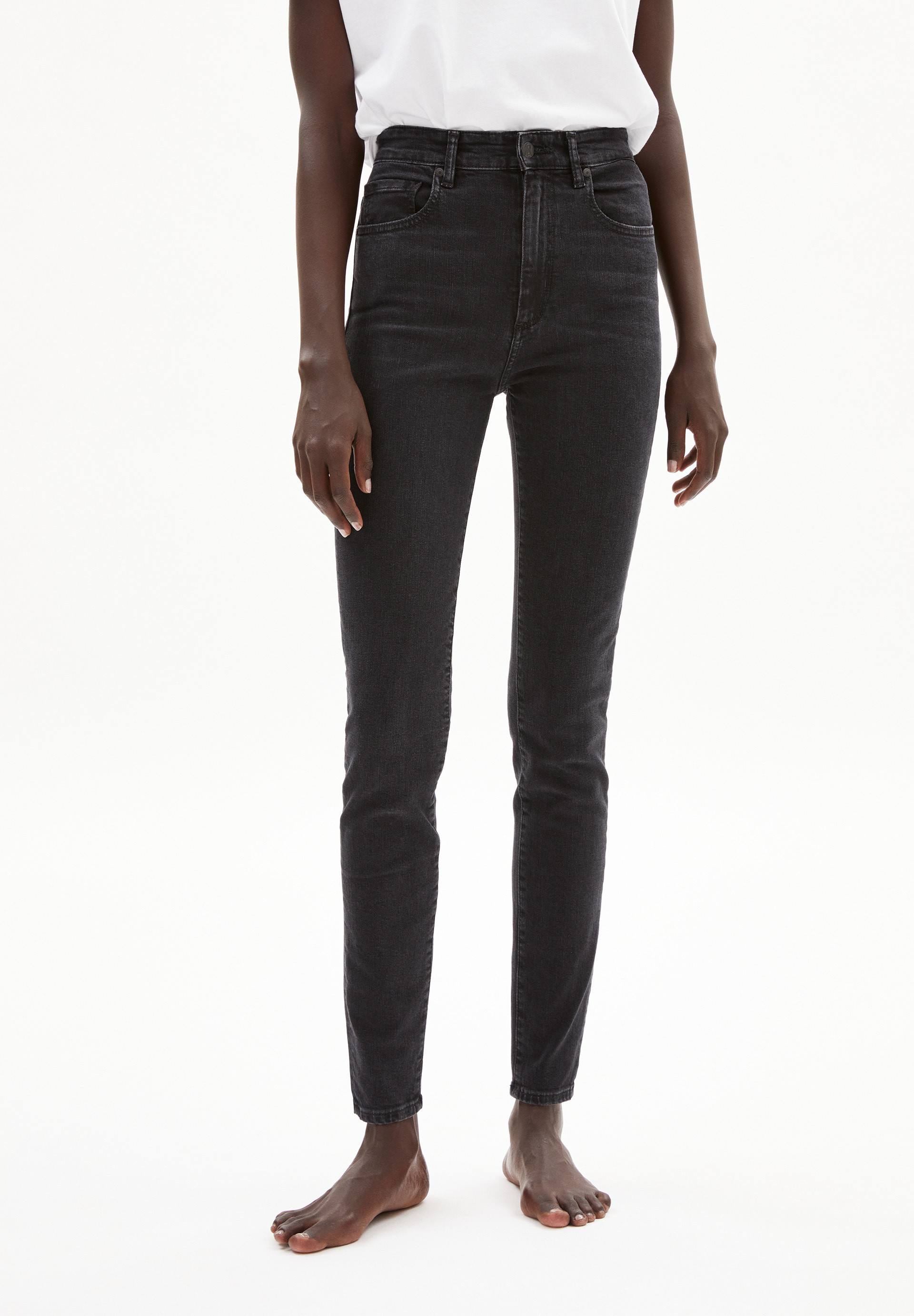 Skinny Fit High Waist aus Bio-Baumwoll Mix | ArmedAngels (DE)