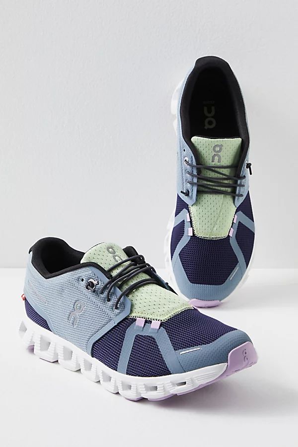 On Cloud 5 Push Sneakers by On at Free People, Cobble / Flint, US 8.5 | Free People (Global - UK&FR Excluded)