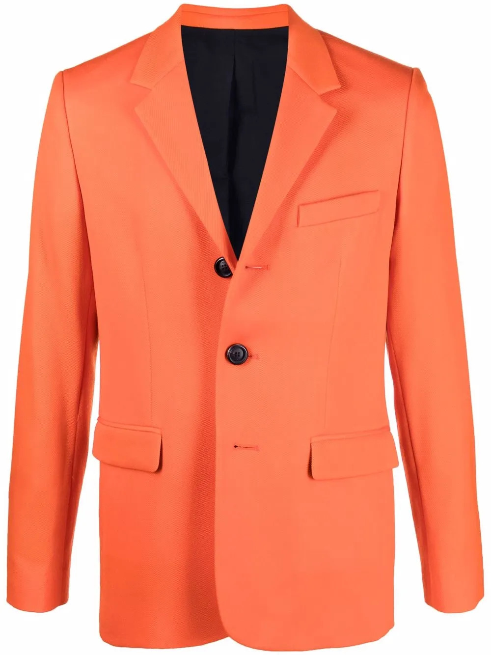 single-breasted wool blazer | Farfetch Global